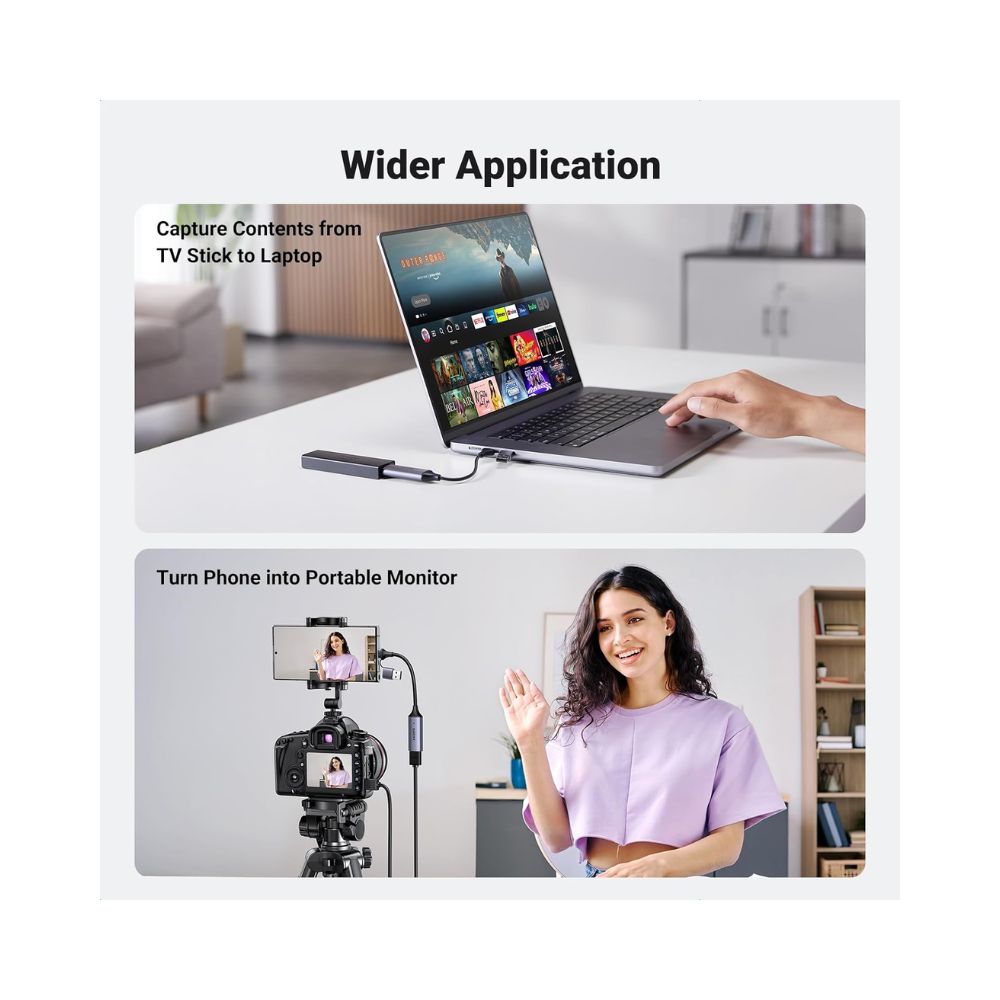 Ugreen 40189 Video Capture Card Single HDMI Input Ugreen 40189 Video Capture Card Single HDMI Input